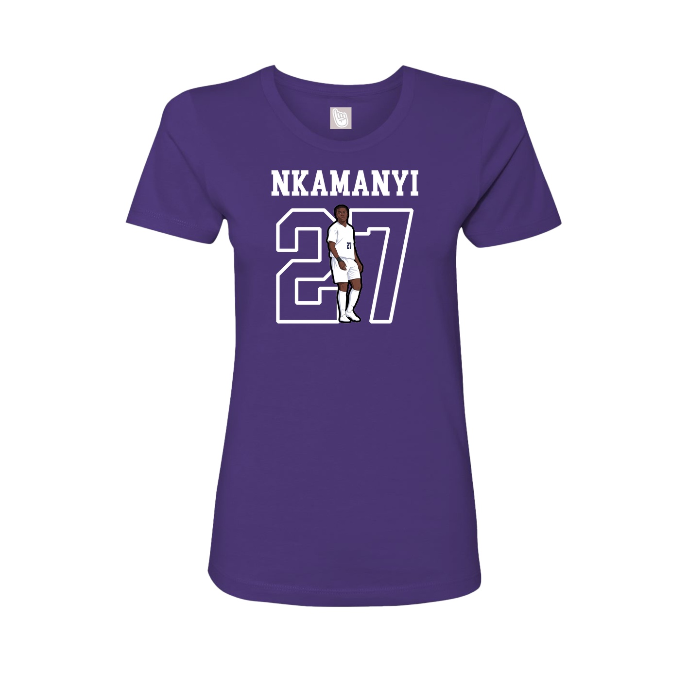 Fitted Women's Tee — Shirsey in Purple