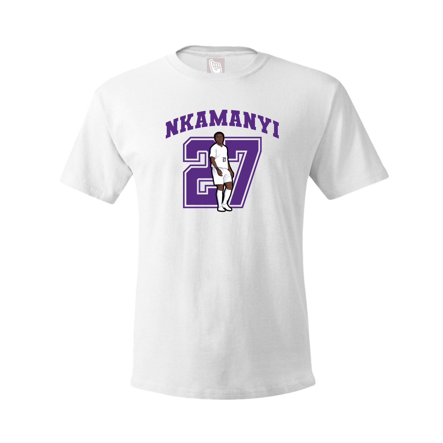 Tee — Number in White