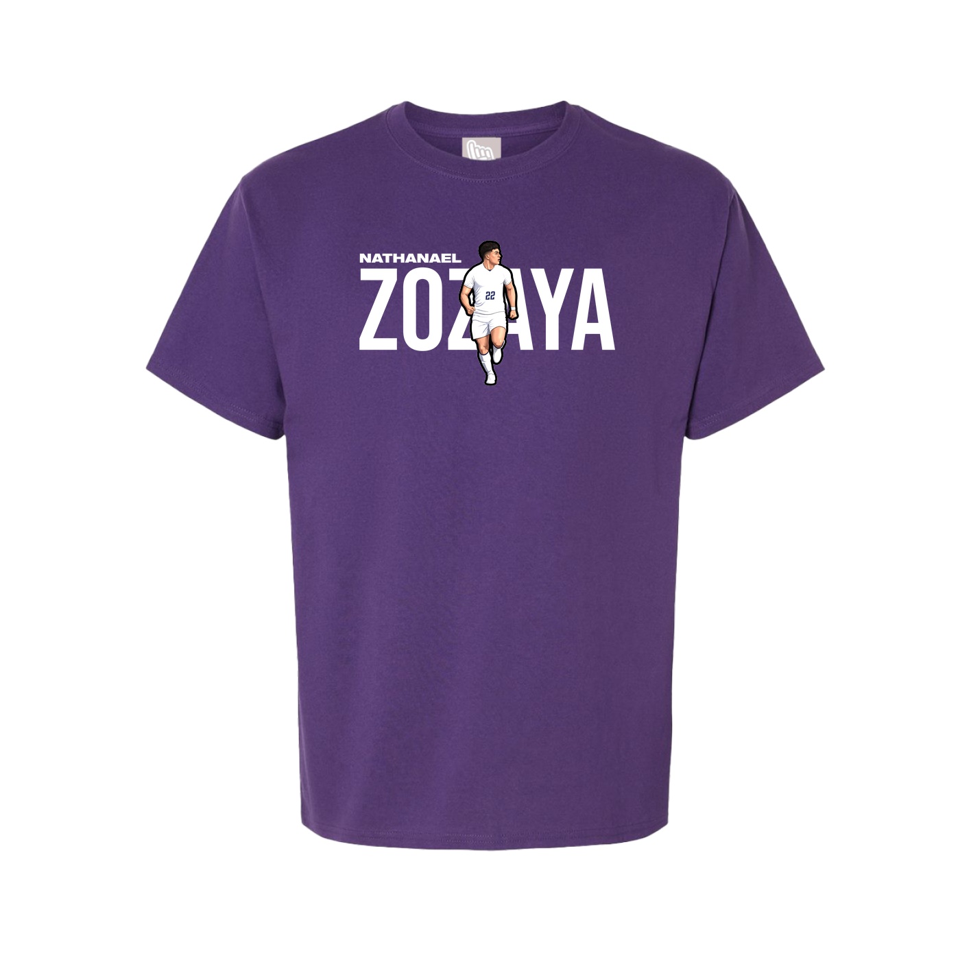 Tee — Player Name in Purple