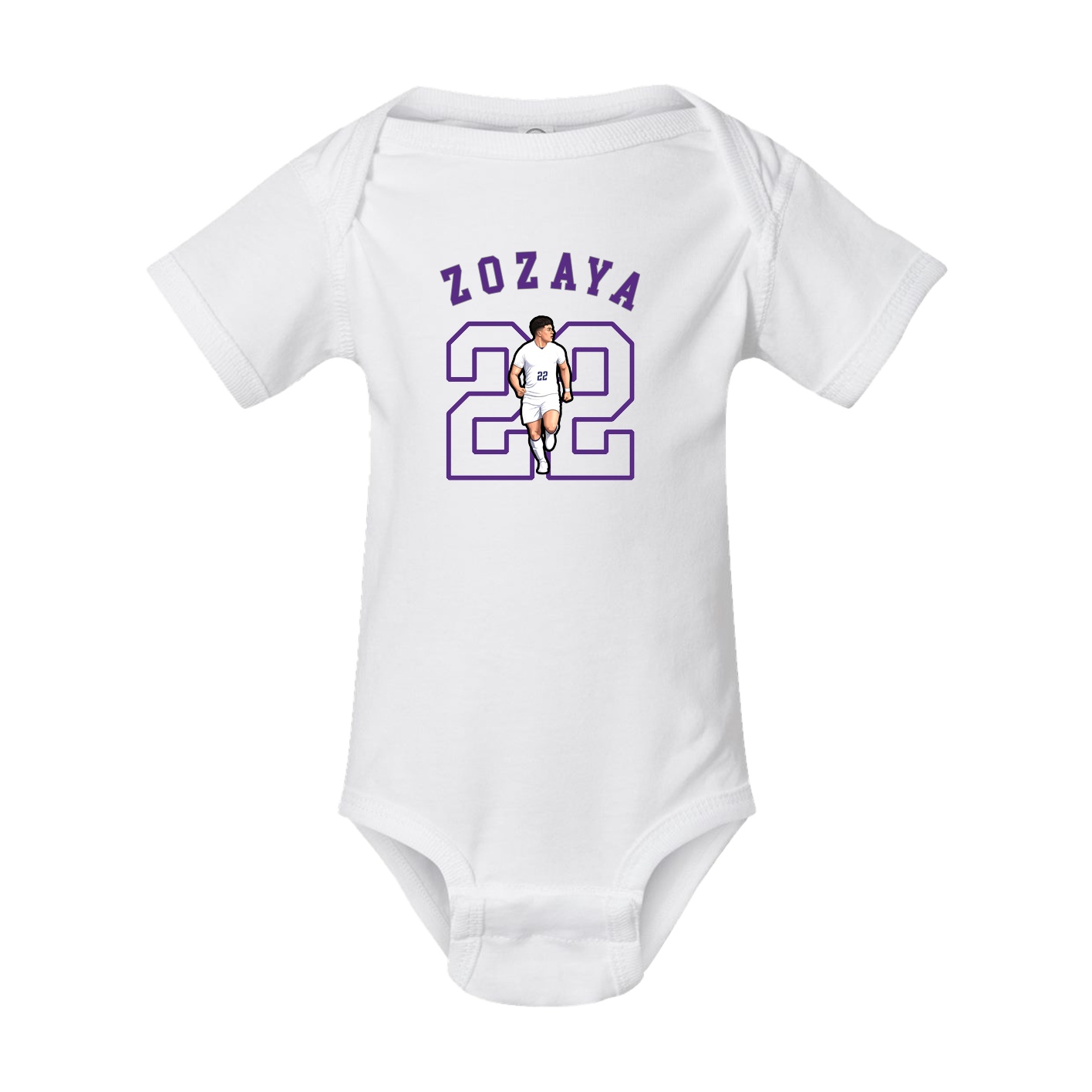 Baby Onesie — Shirsey Arch in White
