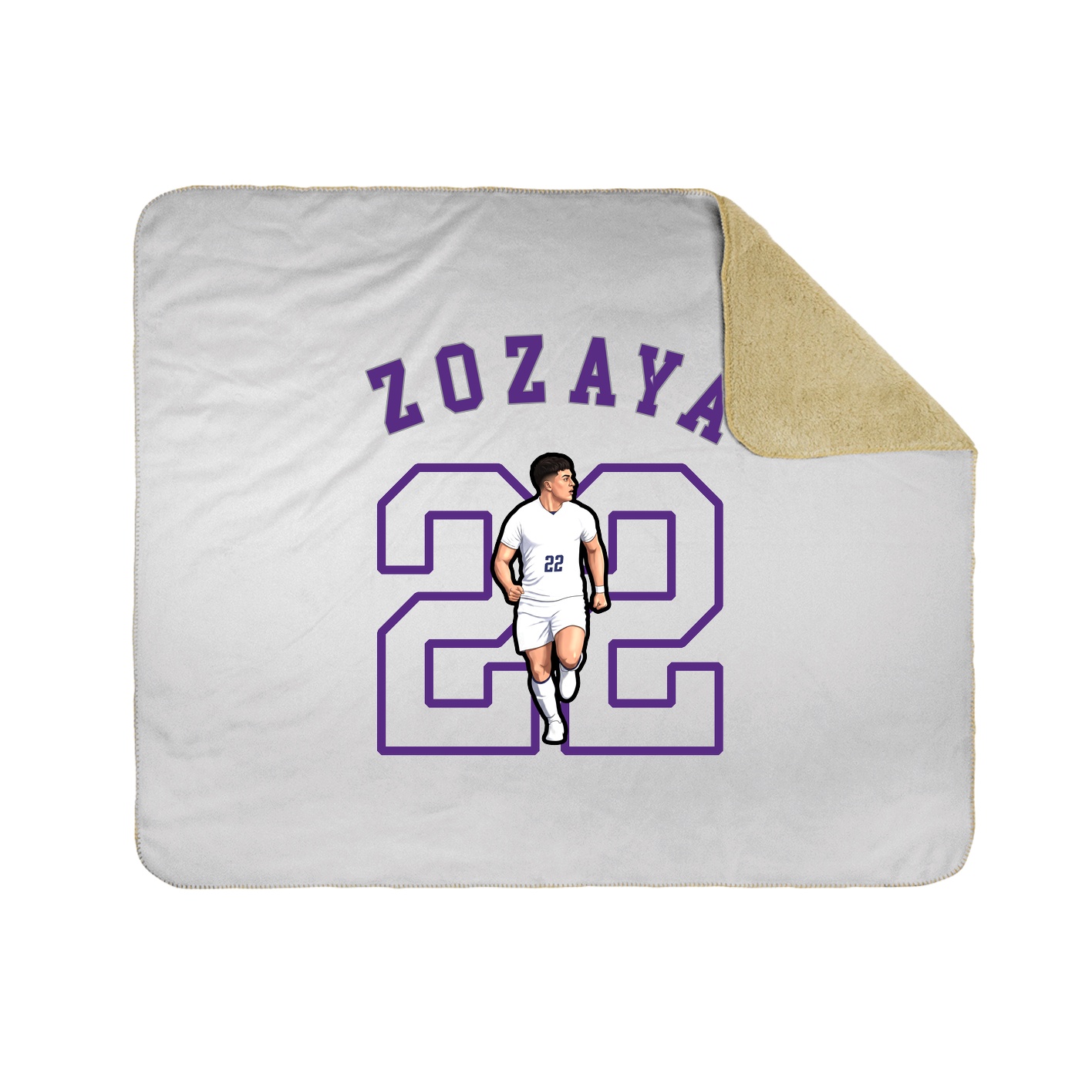 Throw Blanket — Shirsey Arch in White