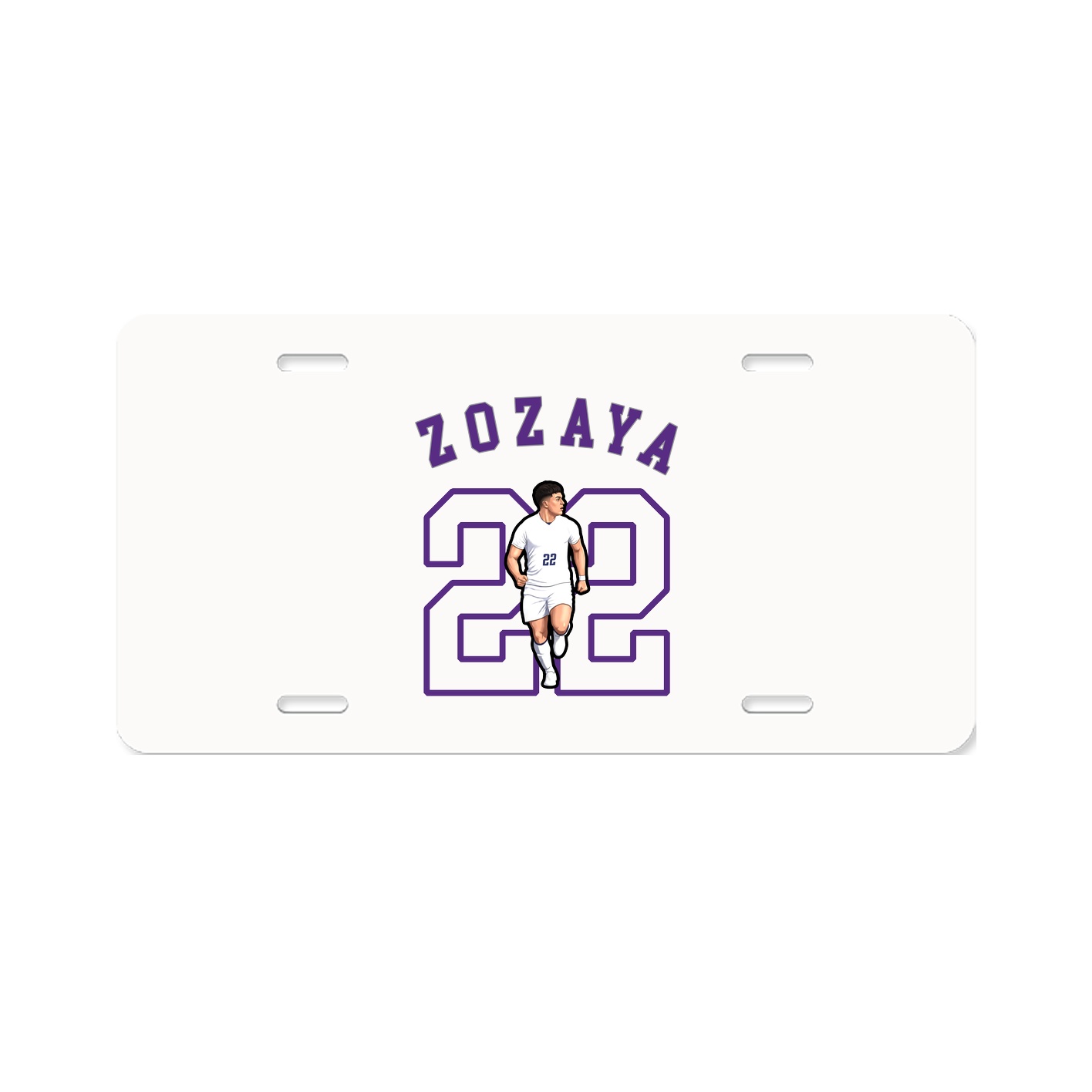 License Plate — Shirsey Arch in Classic
