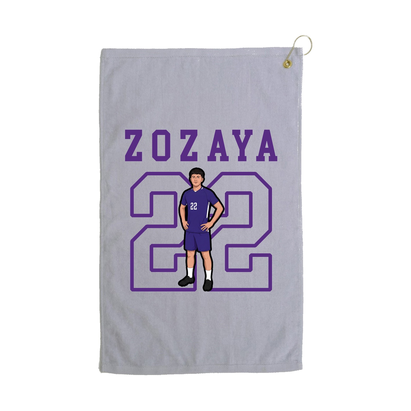 Golf Towel — Shirsey in Grey