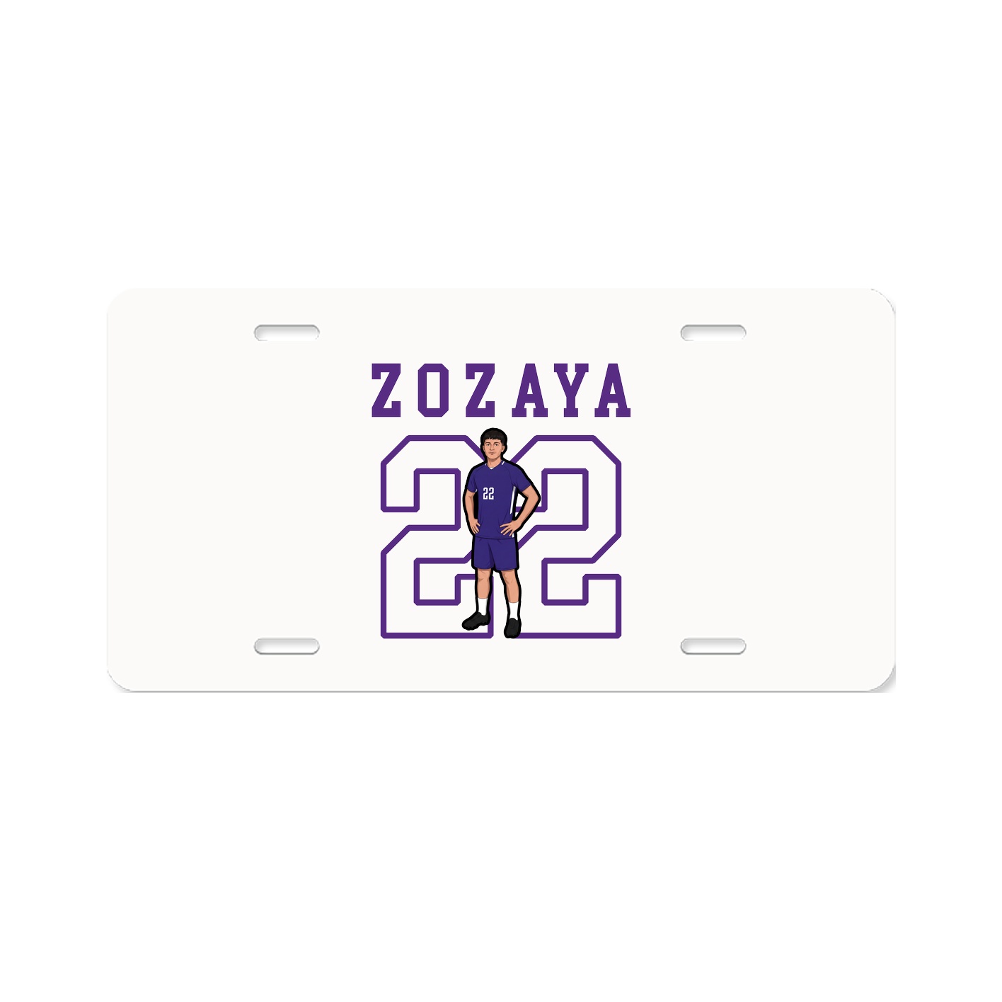 License Plate — Shirsey in Classic