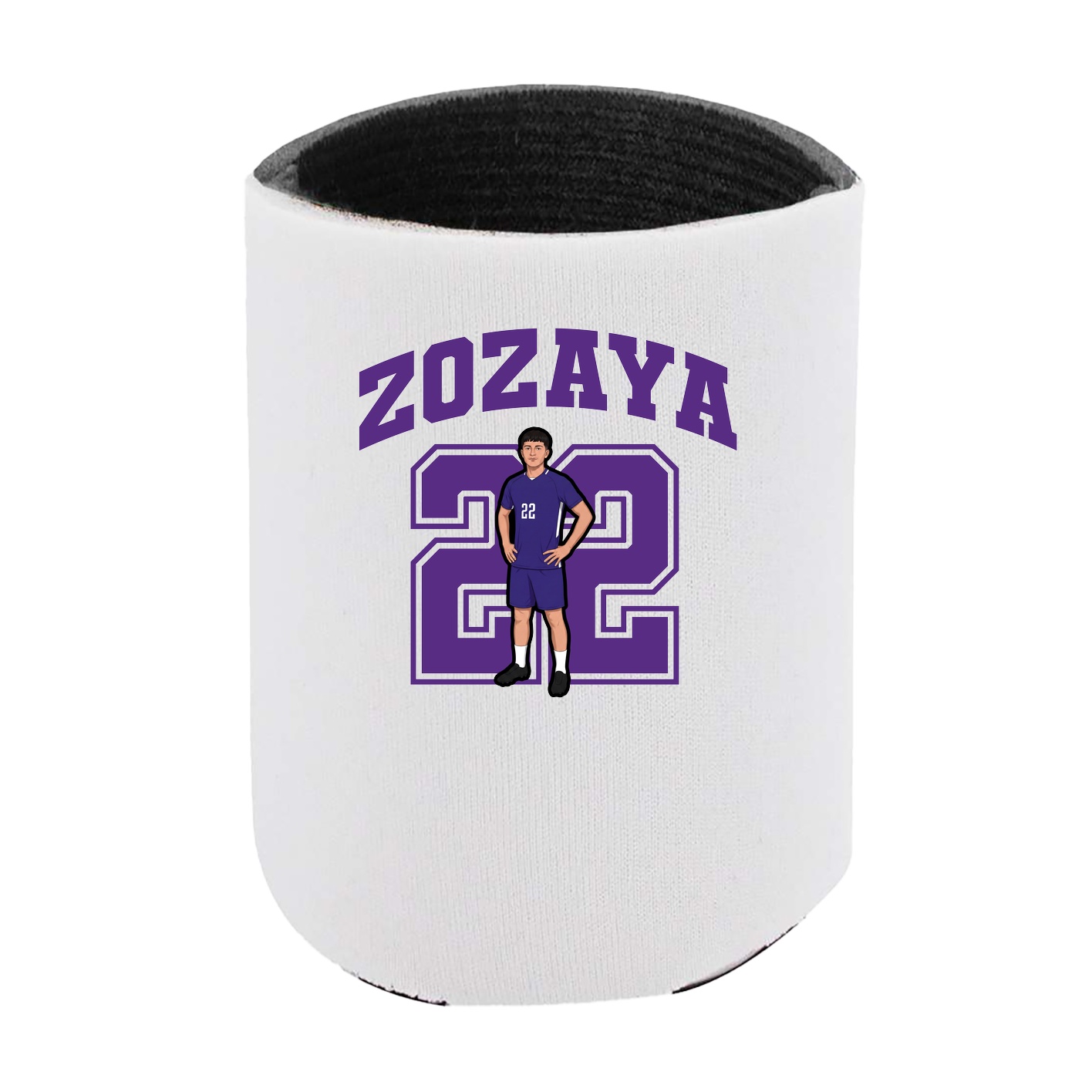 Can Holder — Number in White