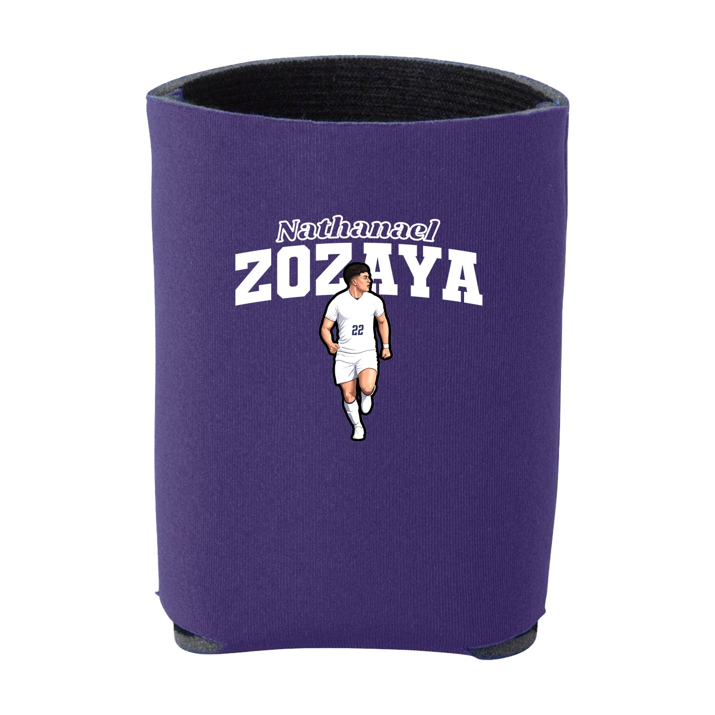 Can Holder — Name Arch in Purple