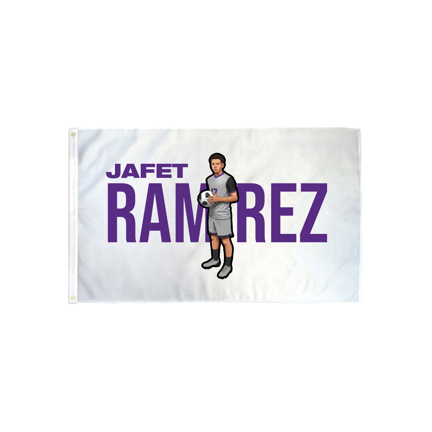 3x5 Flag — Player Name in Classic