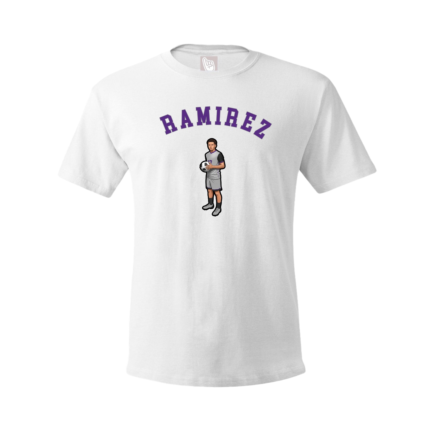 Tee — Shirsey Arch in White