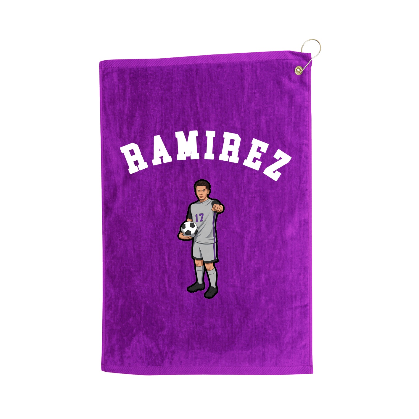 Golf Towel — Shirsey Arch in Purple