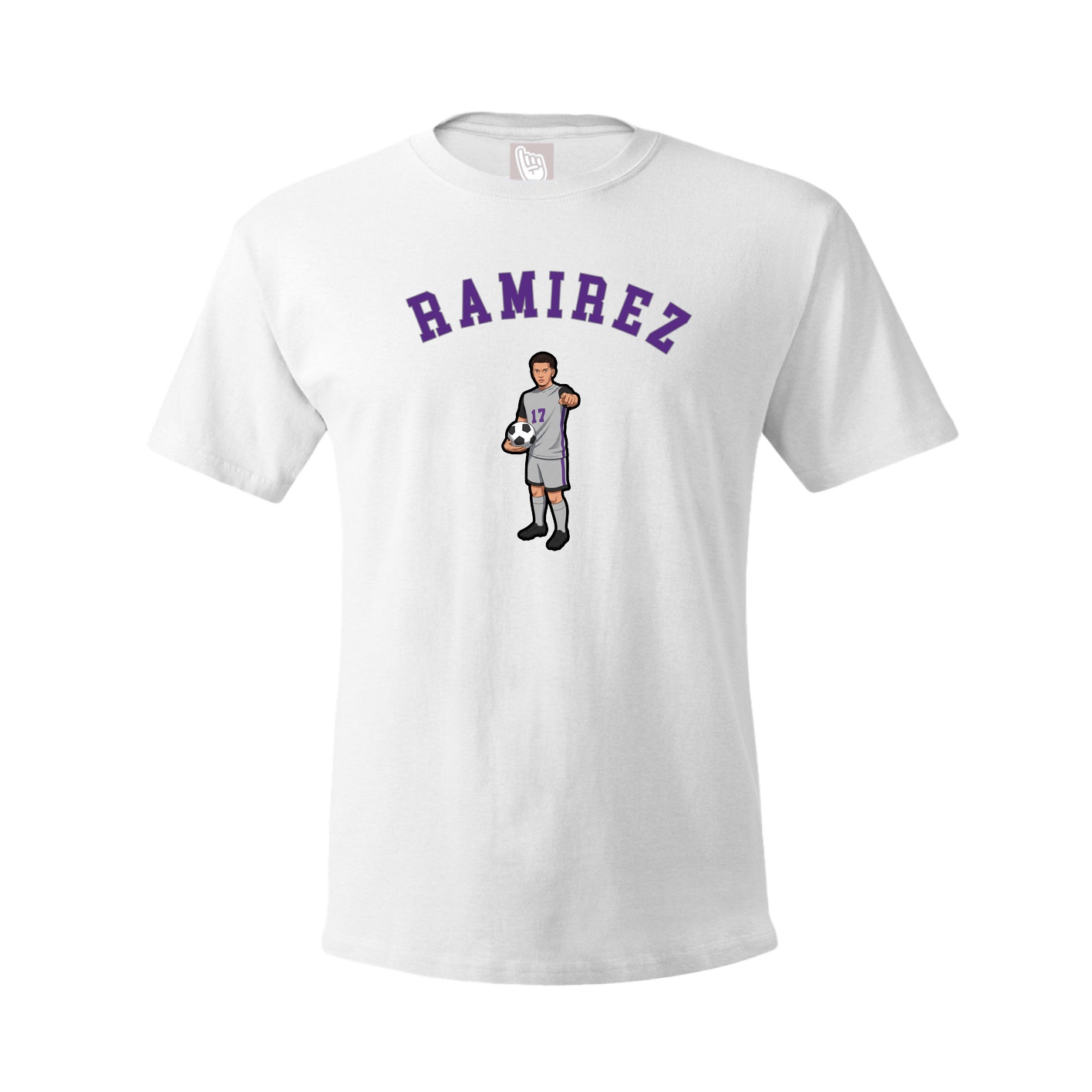 Youth Tee — Shirsey Arch in White