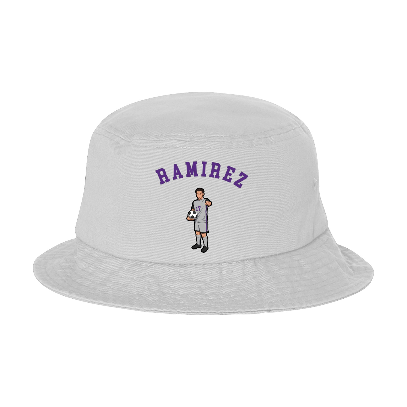 Bucket Cap — Shirsey Arch in White