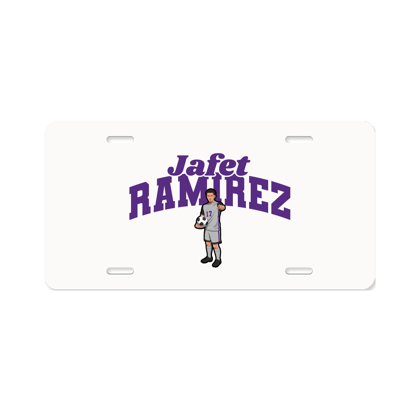 License Plate — Signature Arch in Classic