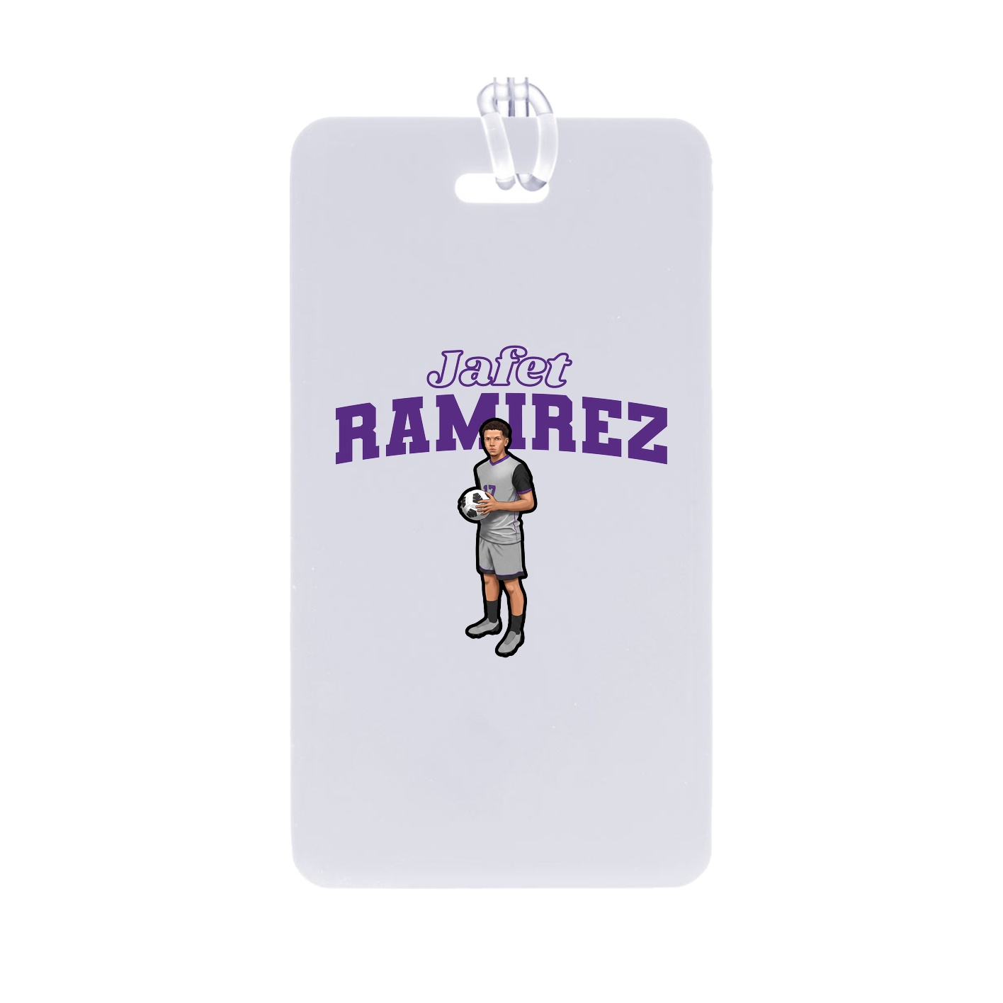 Bag Tag — Name Arch in Classic