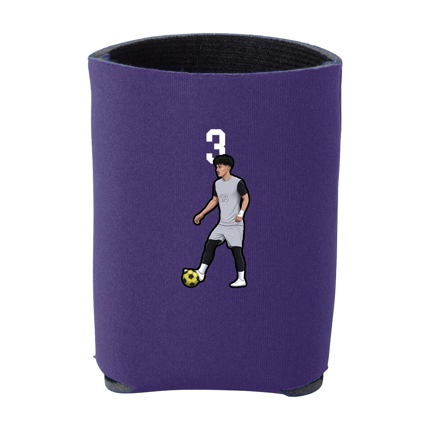 Can Holder — Number Top in Purple