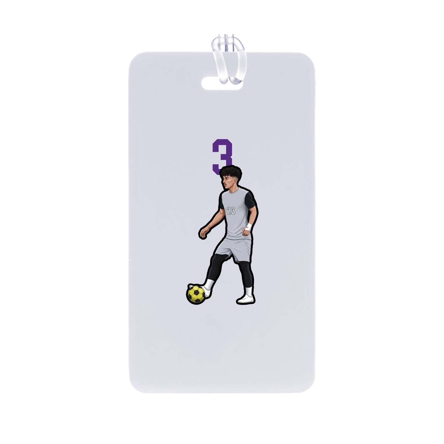 Bag Tag — Number Top in Classic