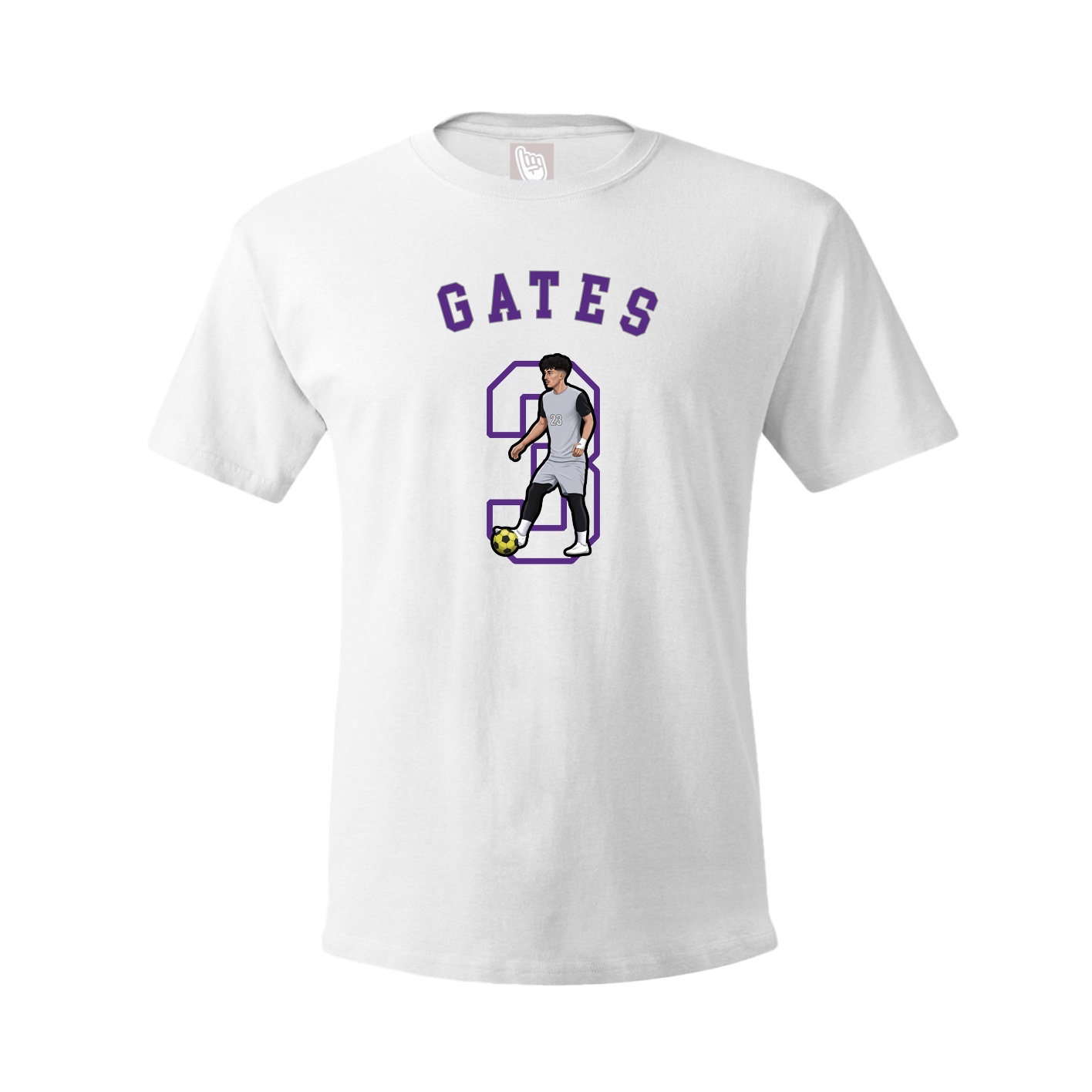 Youth Tee — Shirsey Arch in White