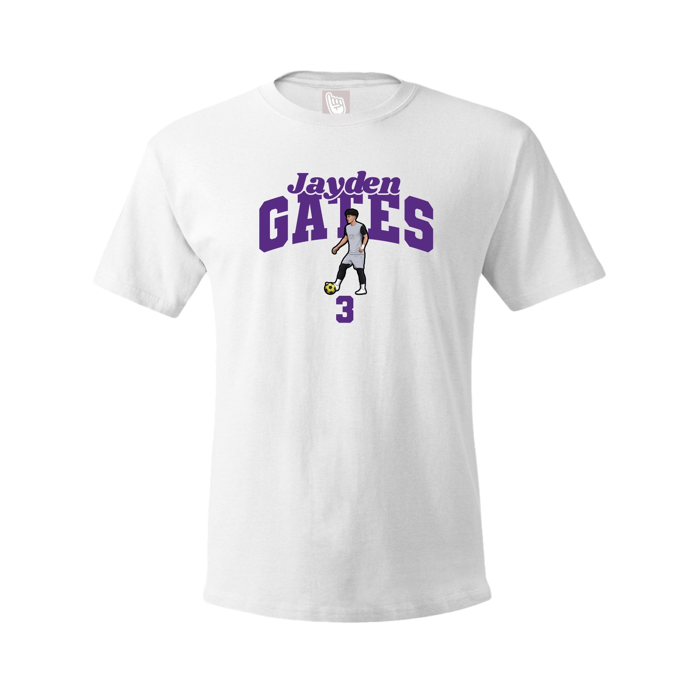 Tee — Signature Arch in White