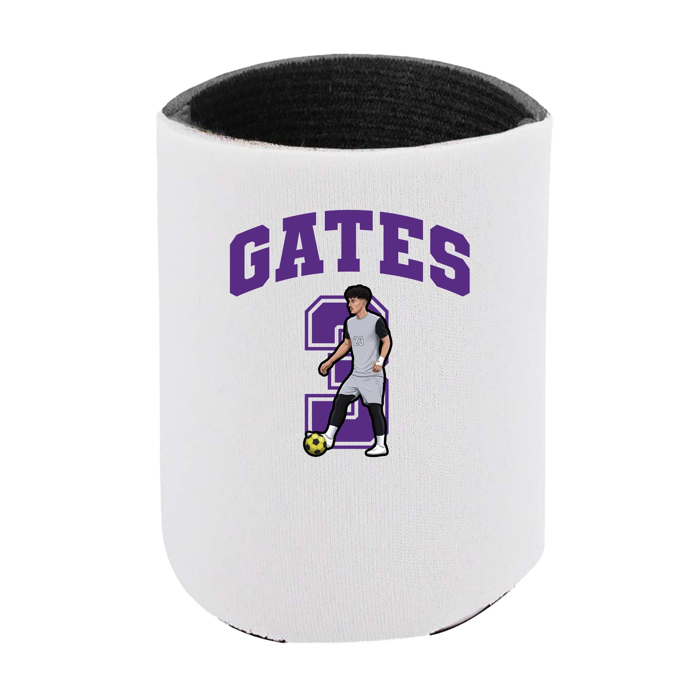 Can Holder — Number in White