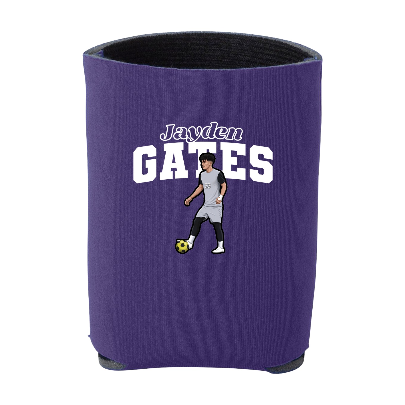 Can Holder — Name Arch in Purple