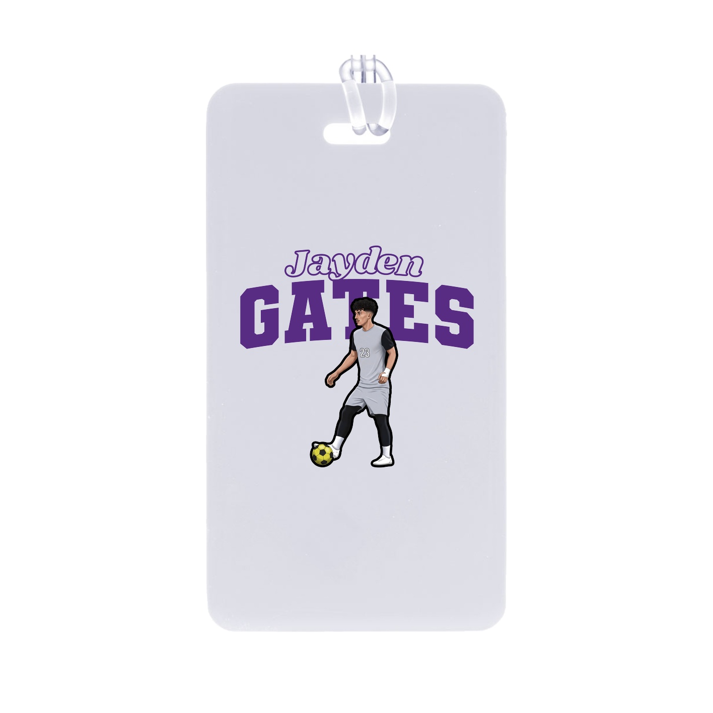 Bag Tag — Name Arch in Classic