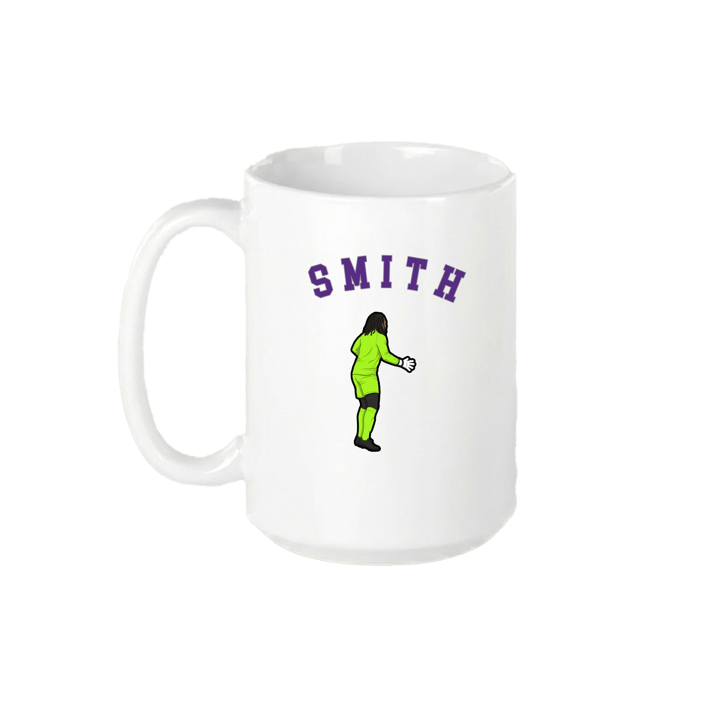 15oz Coffee Mug — Shirsey Arch in White