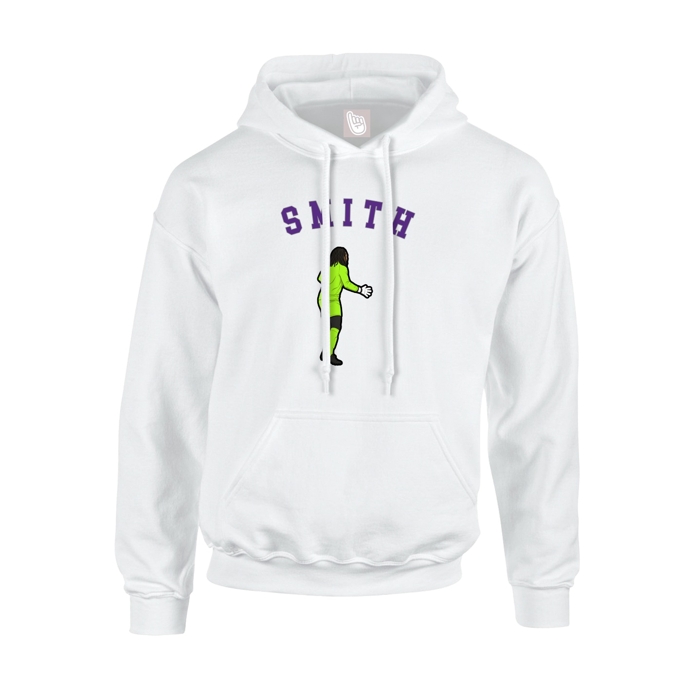 Hoodie — Shirsey Arch in White