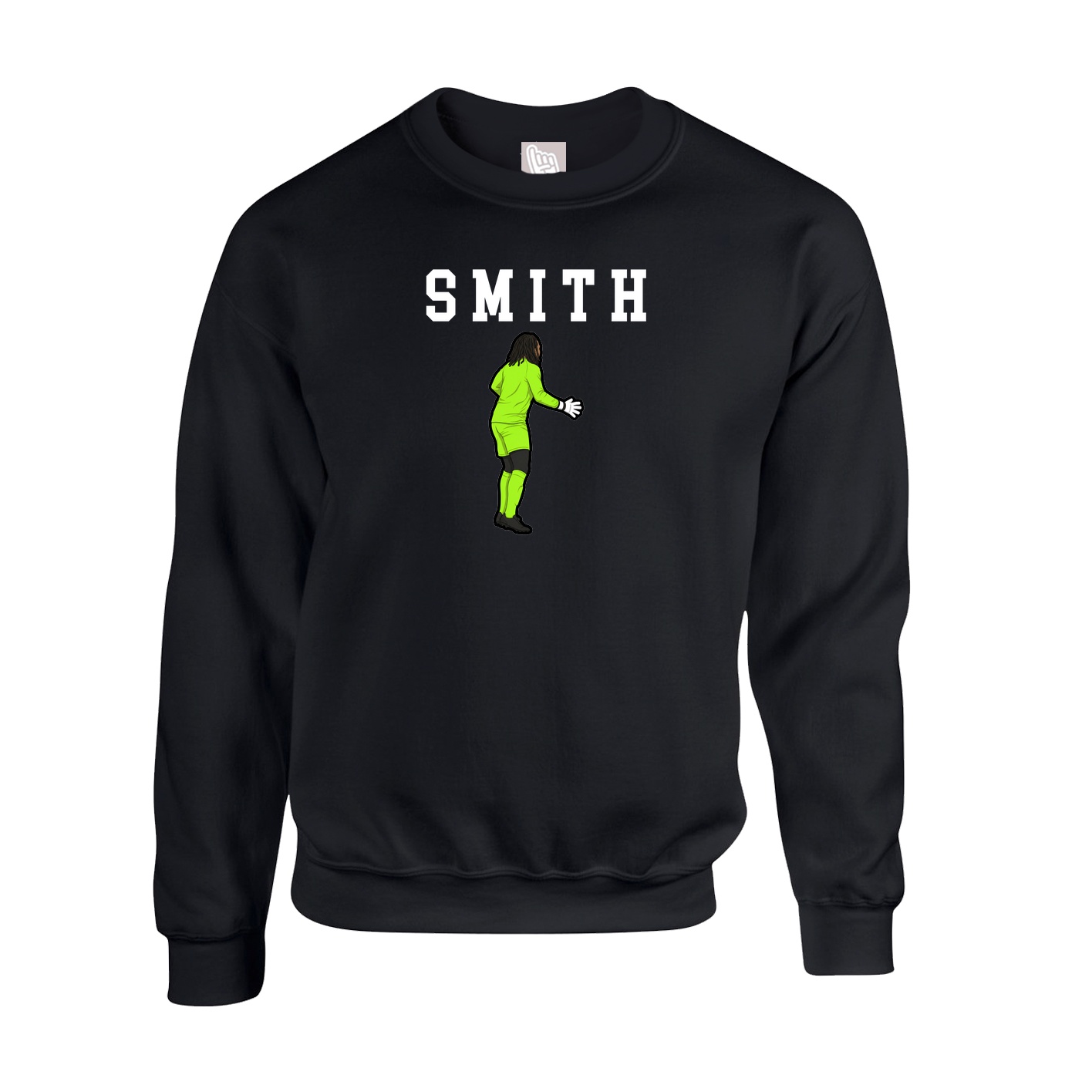 Fleece Crew — Shirsey in Black