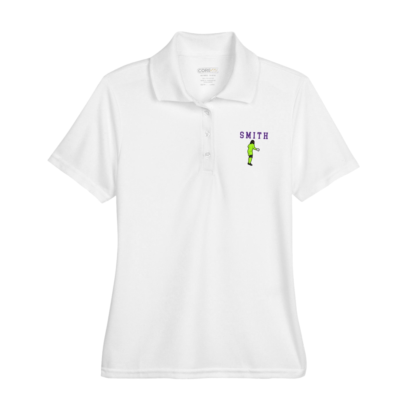 Womens Performance Polo — Shirsey in White