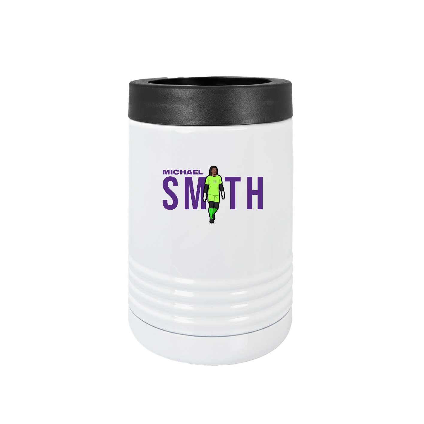 Beverage Holder — Player Name in White