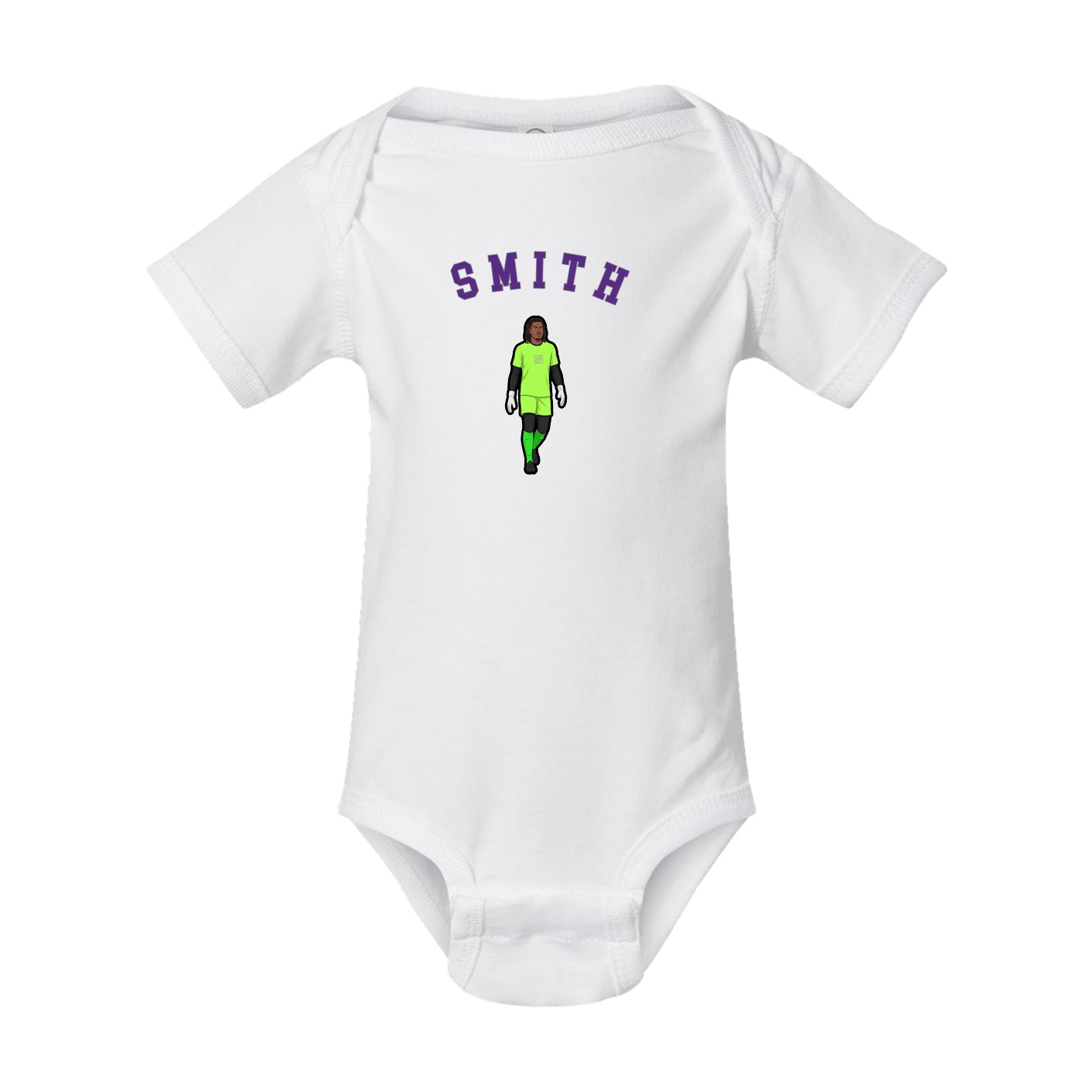 Baby Onesie — Shirsey Arch in White