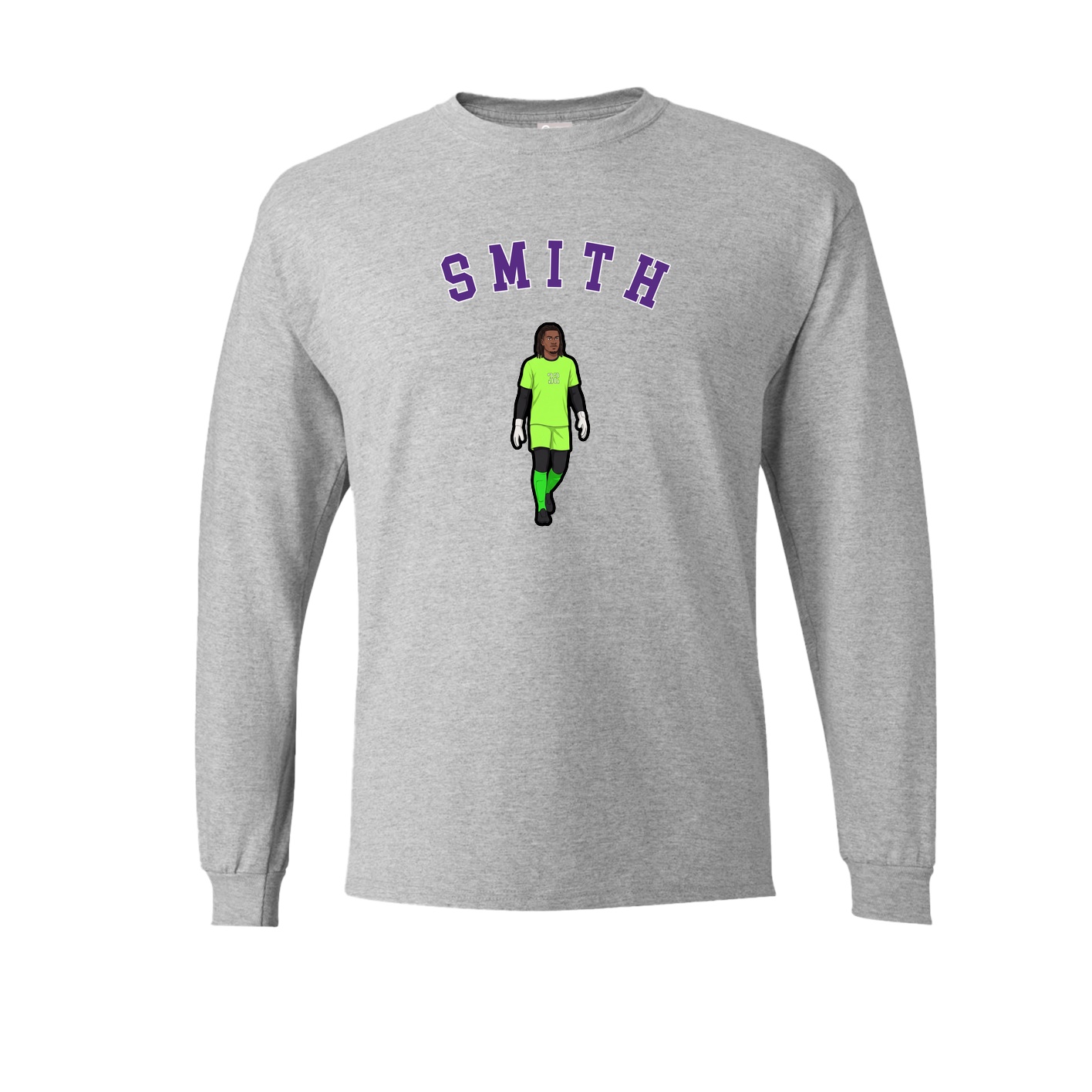 Long Sleeve Tee — Shirsey Arch in Grey