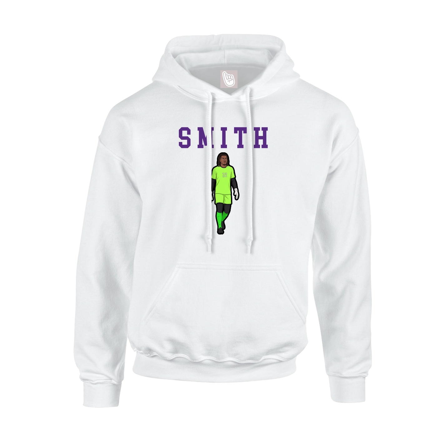 Youth Hoodie — Shirsey in White