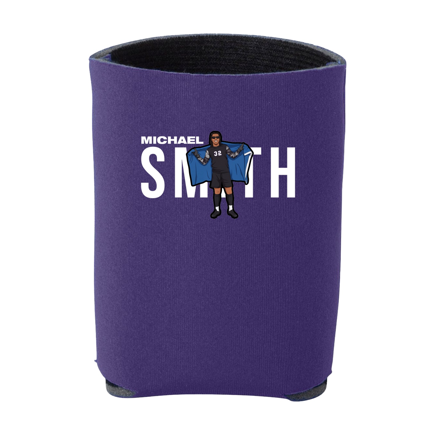 Can Holder — Player Name in Purple