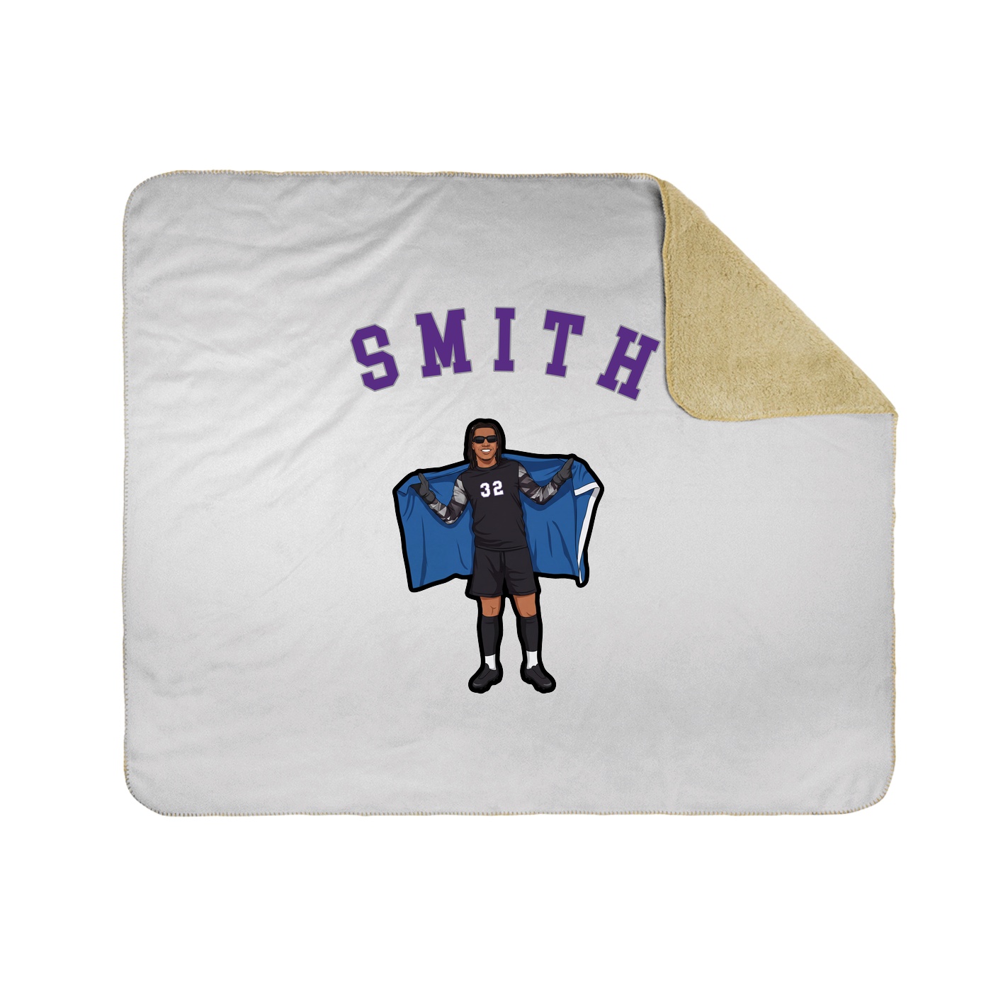 Throw Blanket — Shirsey Arch in White