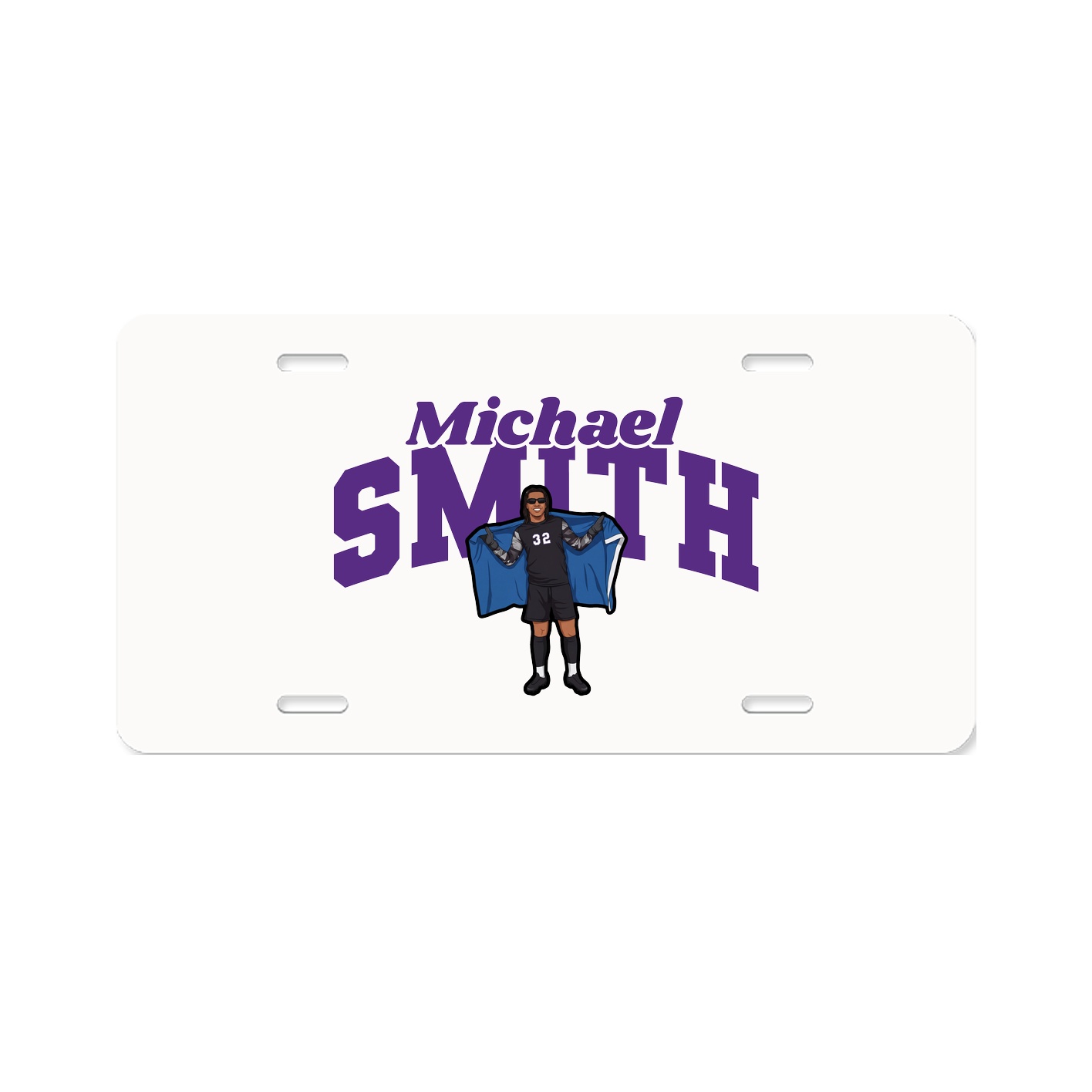 License Plate — Signature Arch in Classic