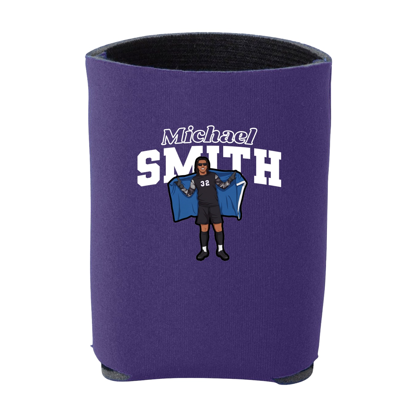 Can Holder — Name Arch in Purple