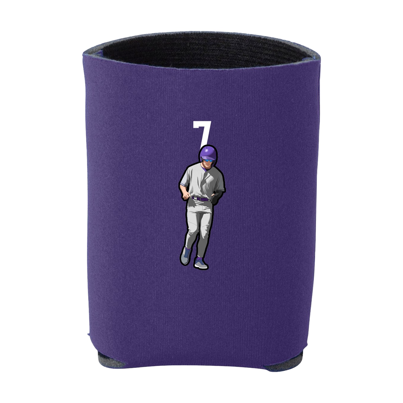 Can Holder — Number Top in Purple
