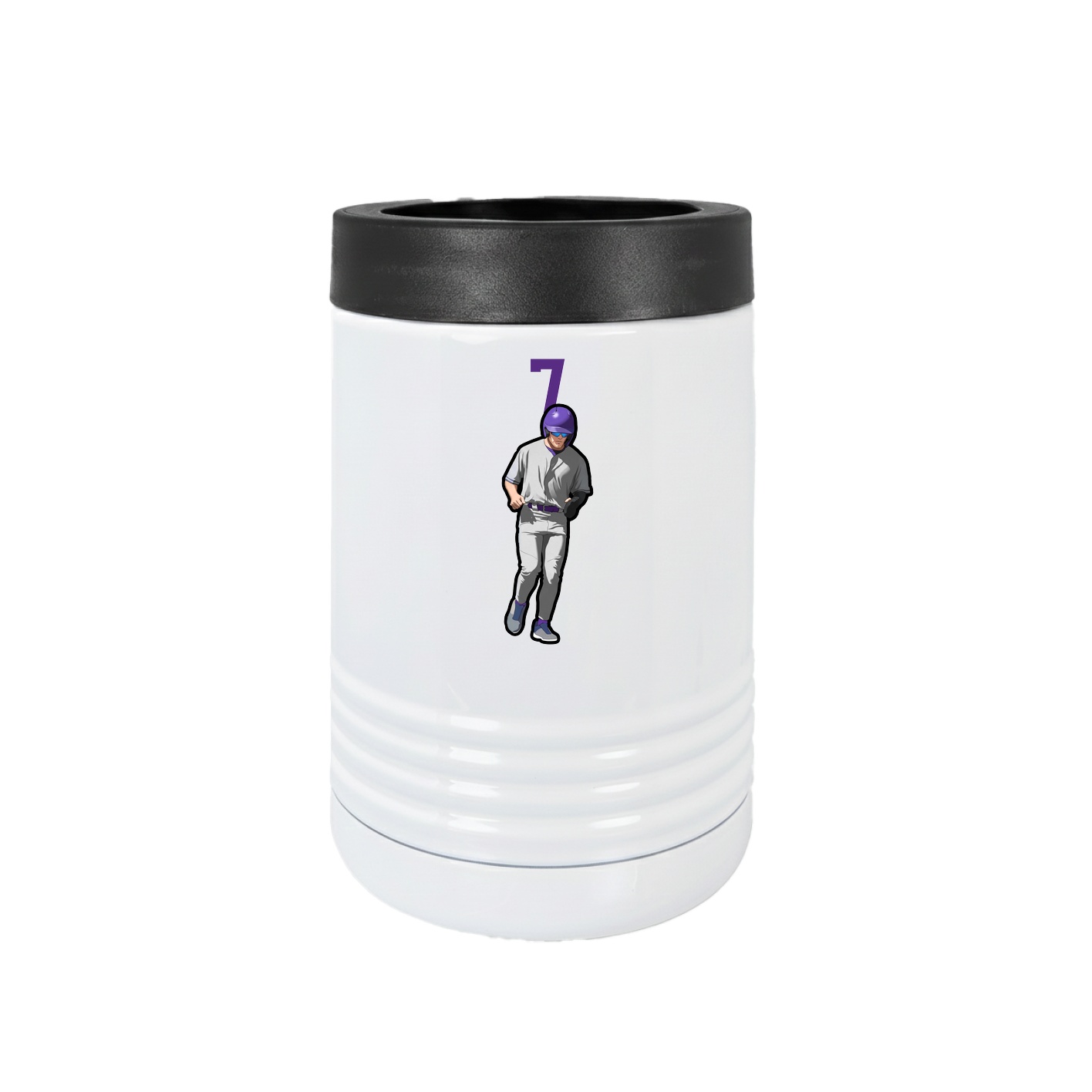 Beverage Holder — Number Top in White