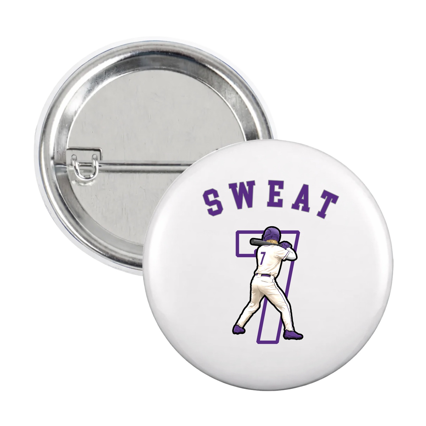 Game Day Button — Shirsey Arch in White