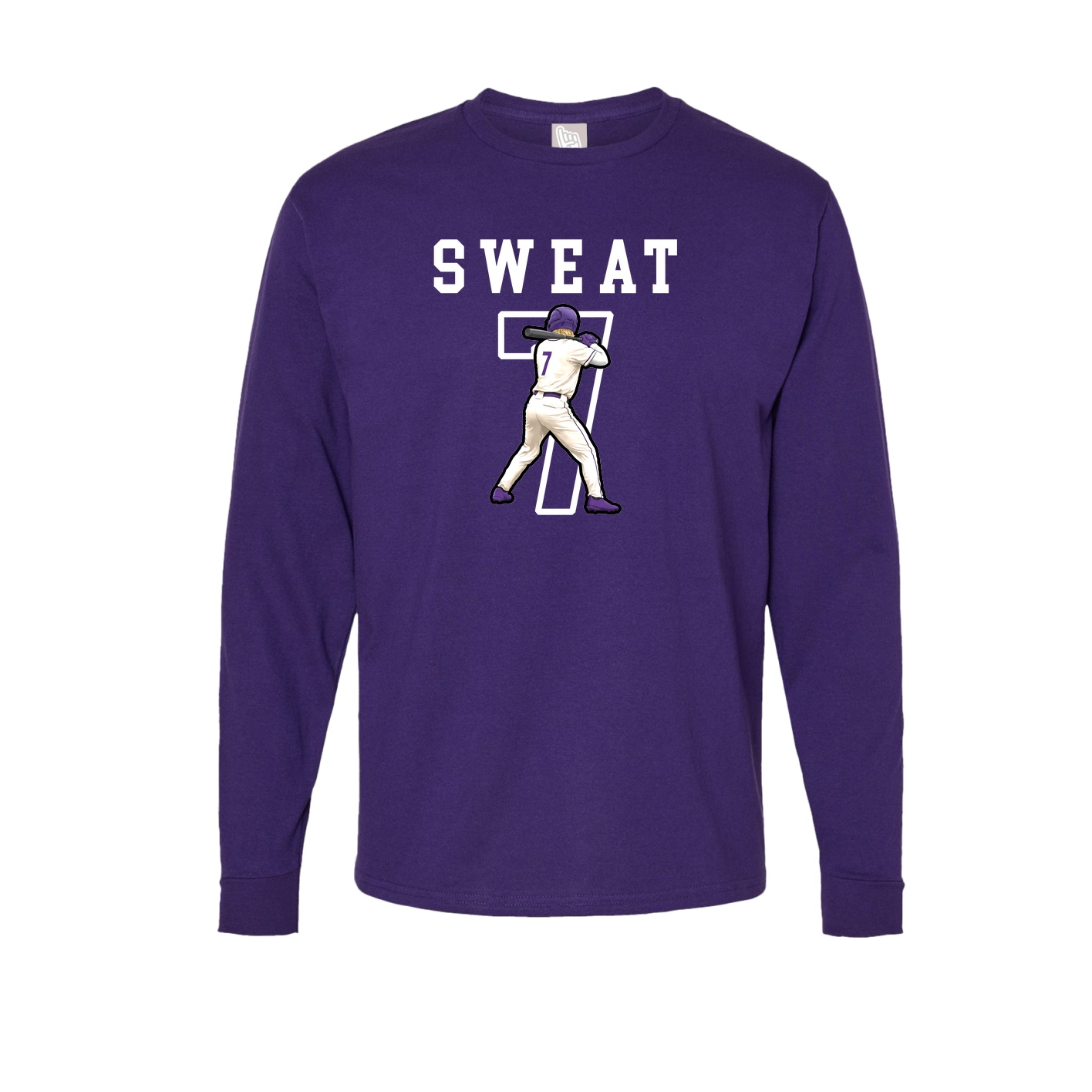 Long Sleeve Tee — Shirsey in Purple