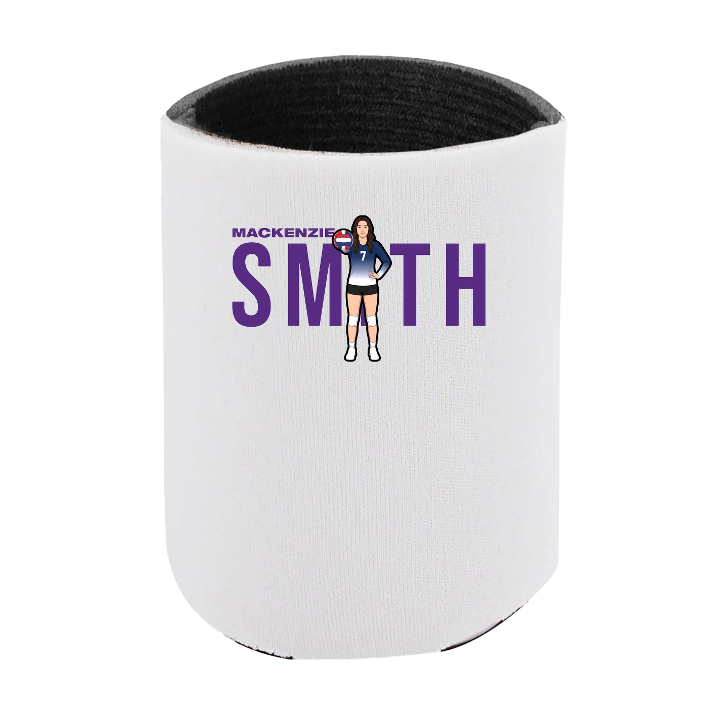 Can Holder — Player Name in White
