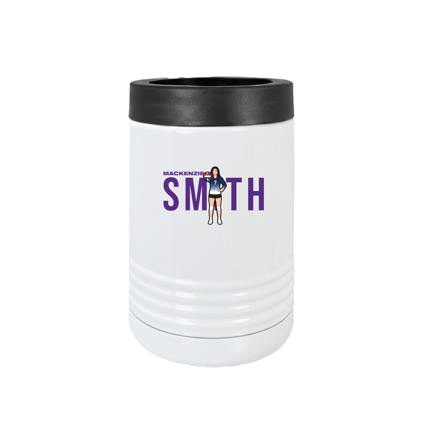 Beverage Holder — Player Name in White