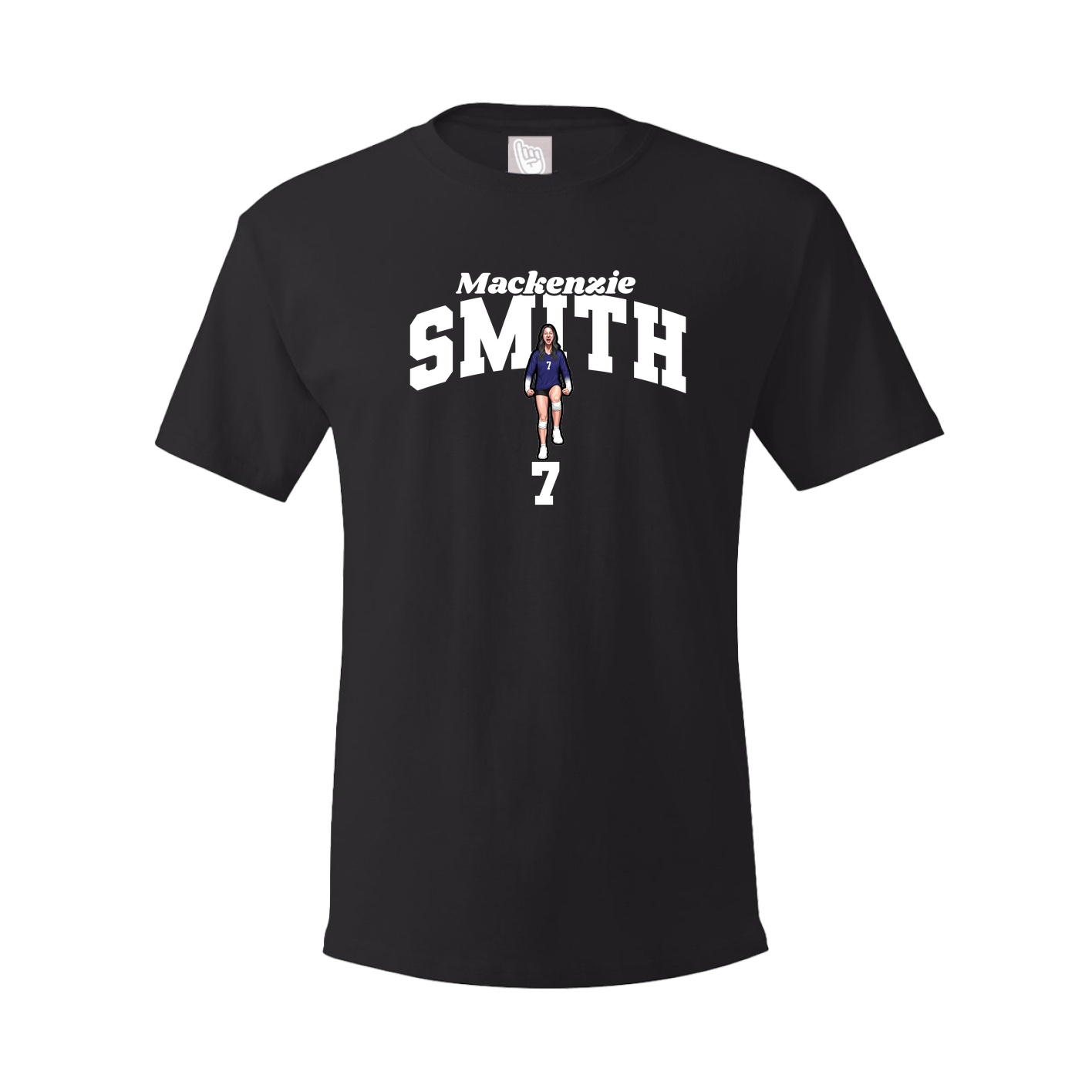 Youth Tee — Signature Arch in Black