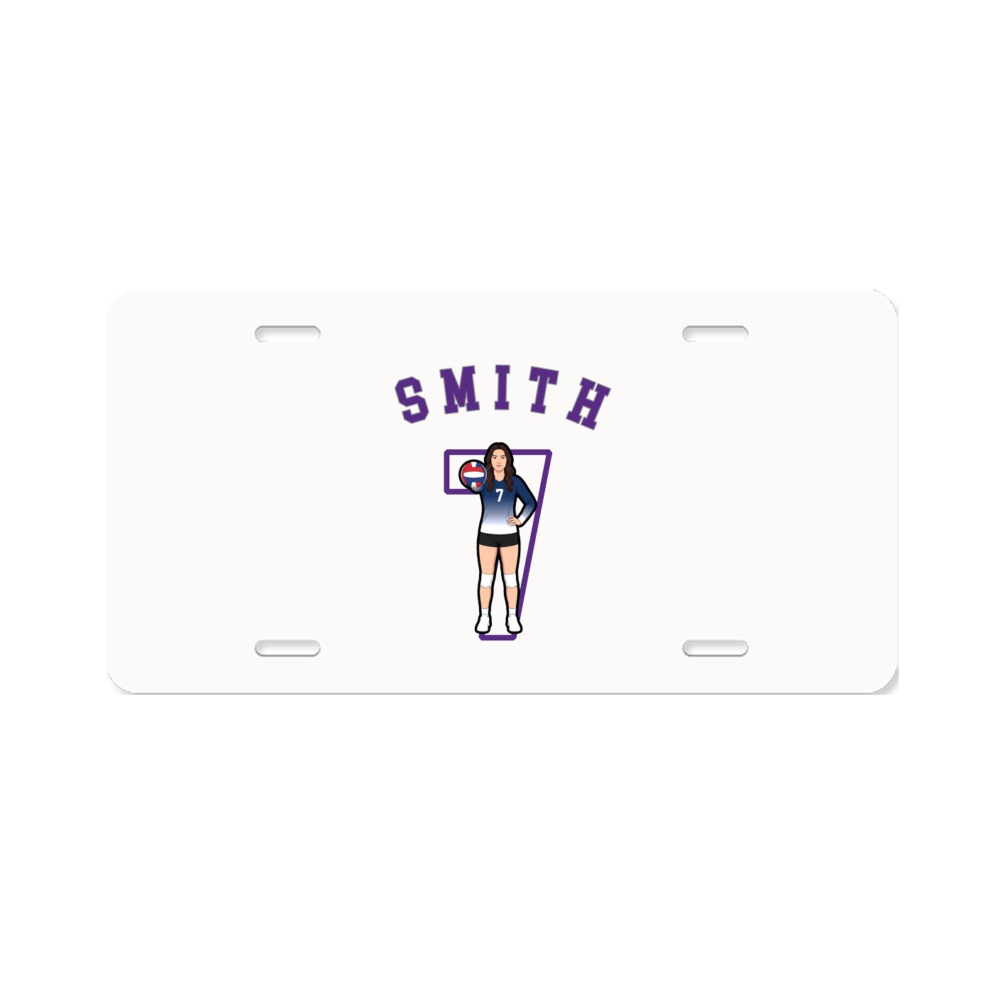 License Plate — Shirsey Arch in Classic