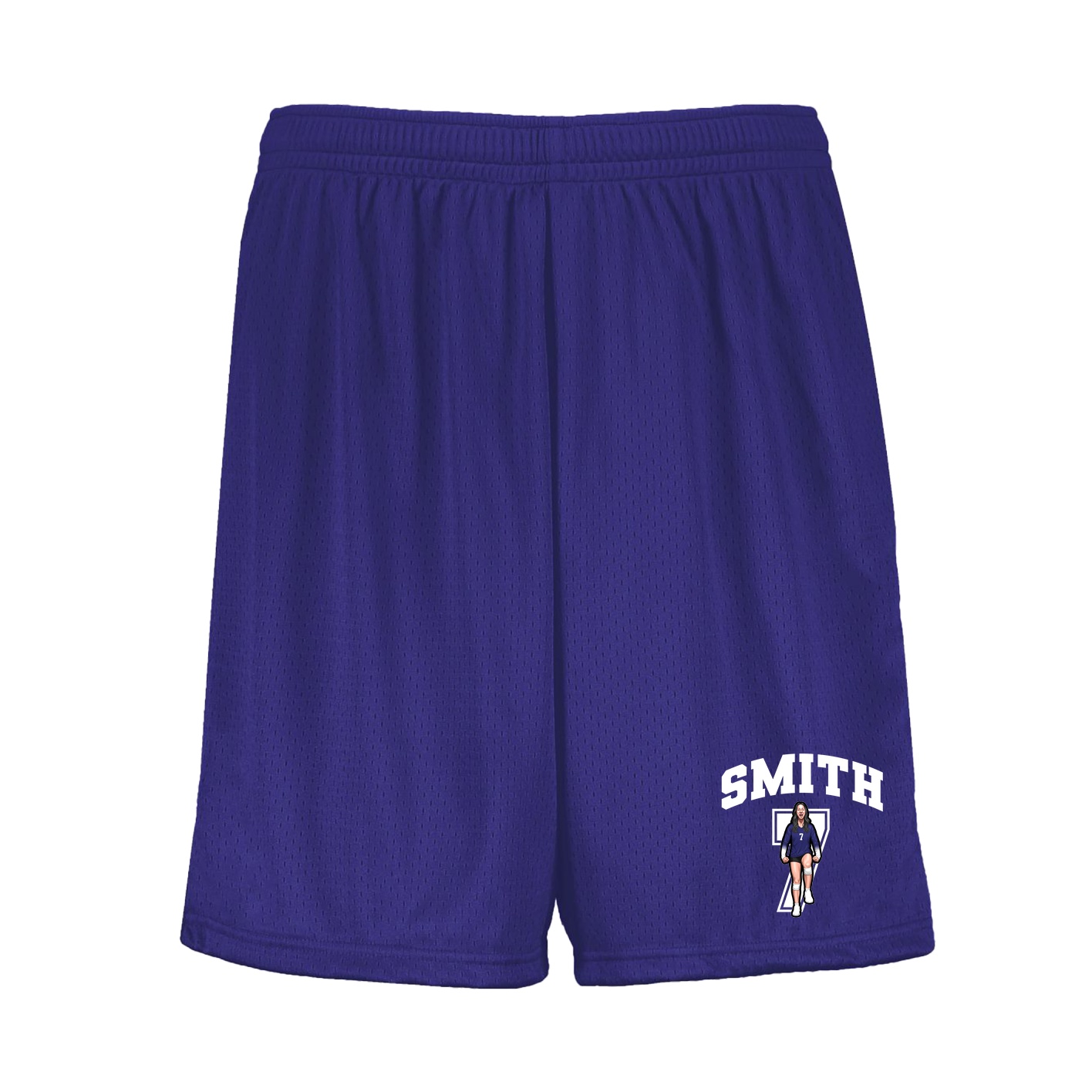 Shorts — Number in Purple