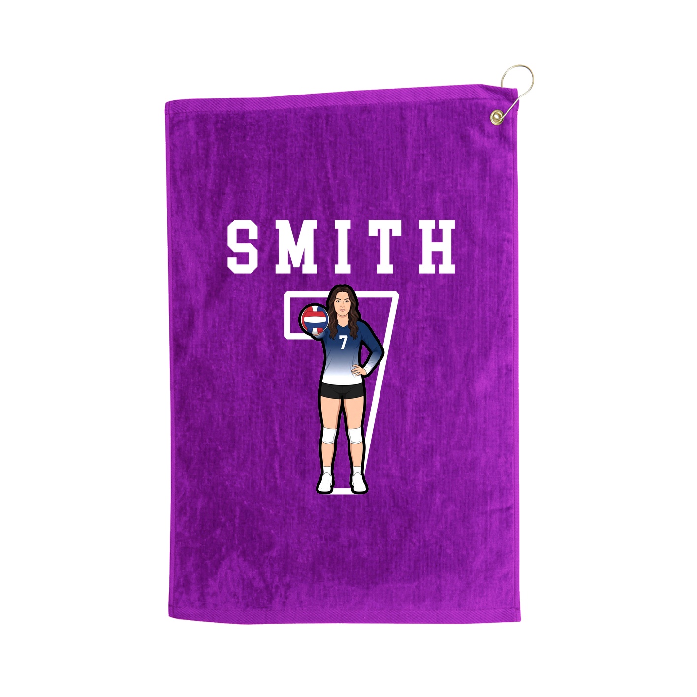 Golf Towel — Shirsey in Purple