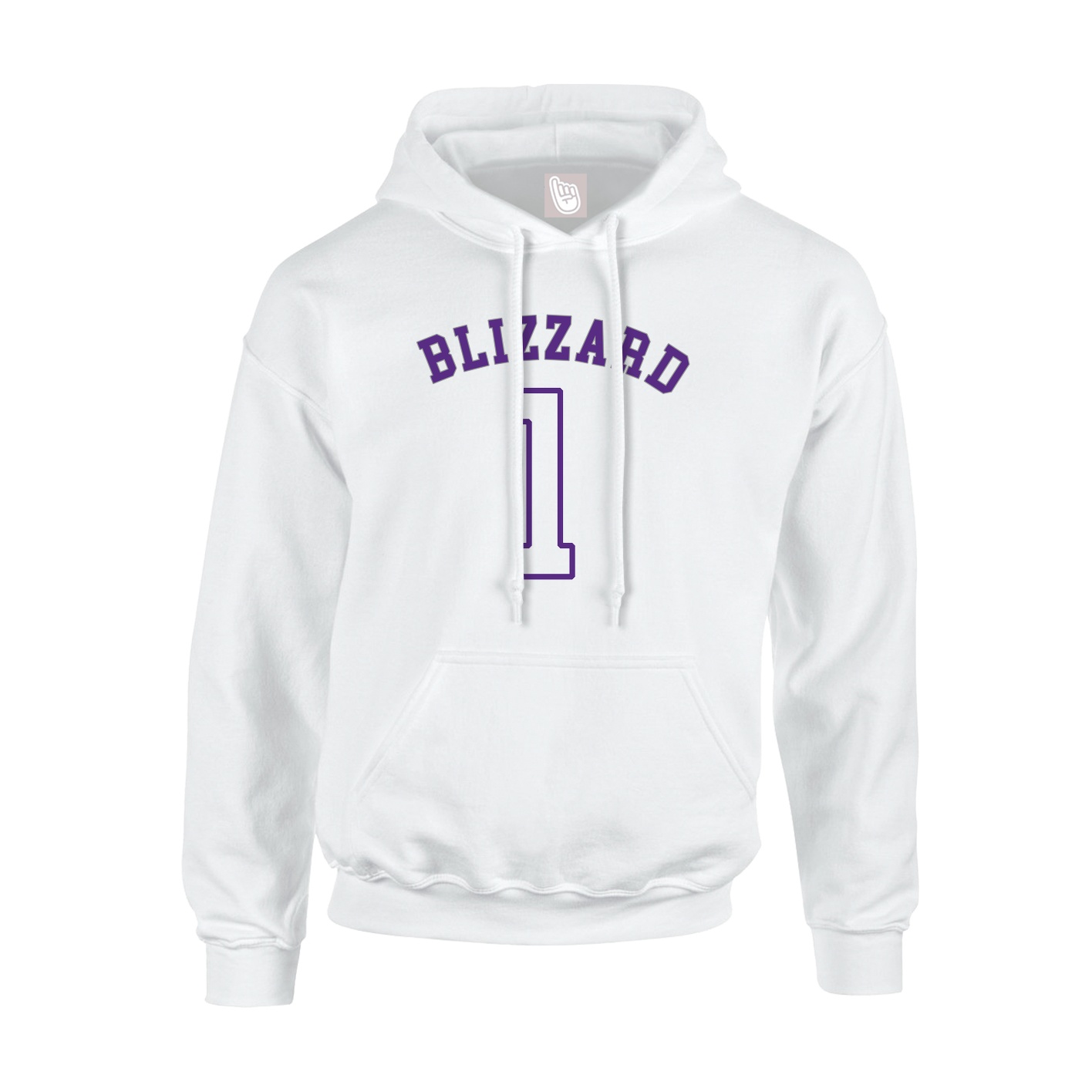 Hoodie — Shirsey Arch in White