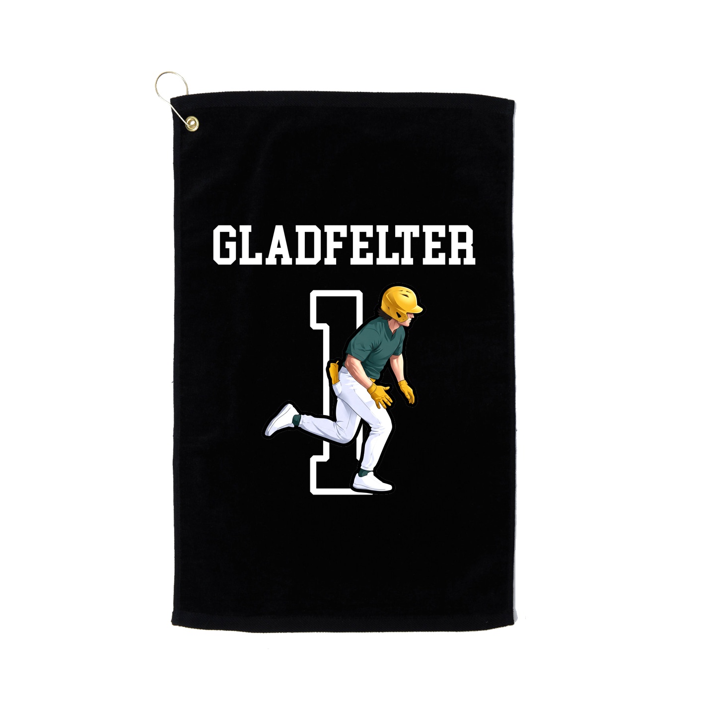 Golf Towel — Shirsey in Black