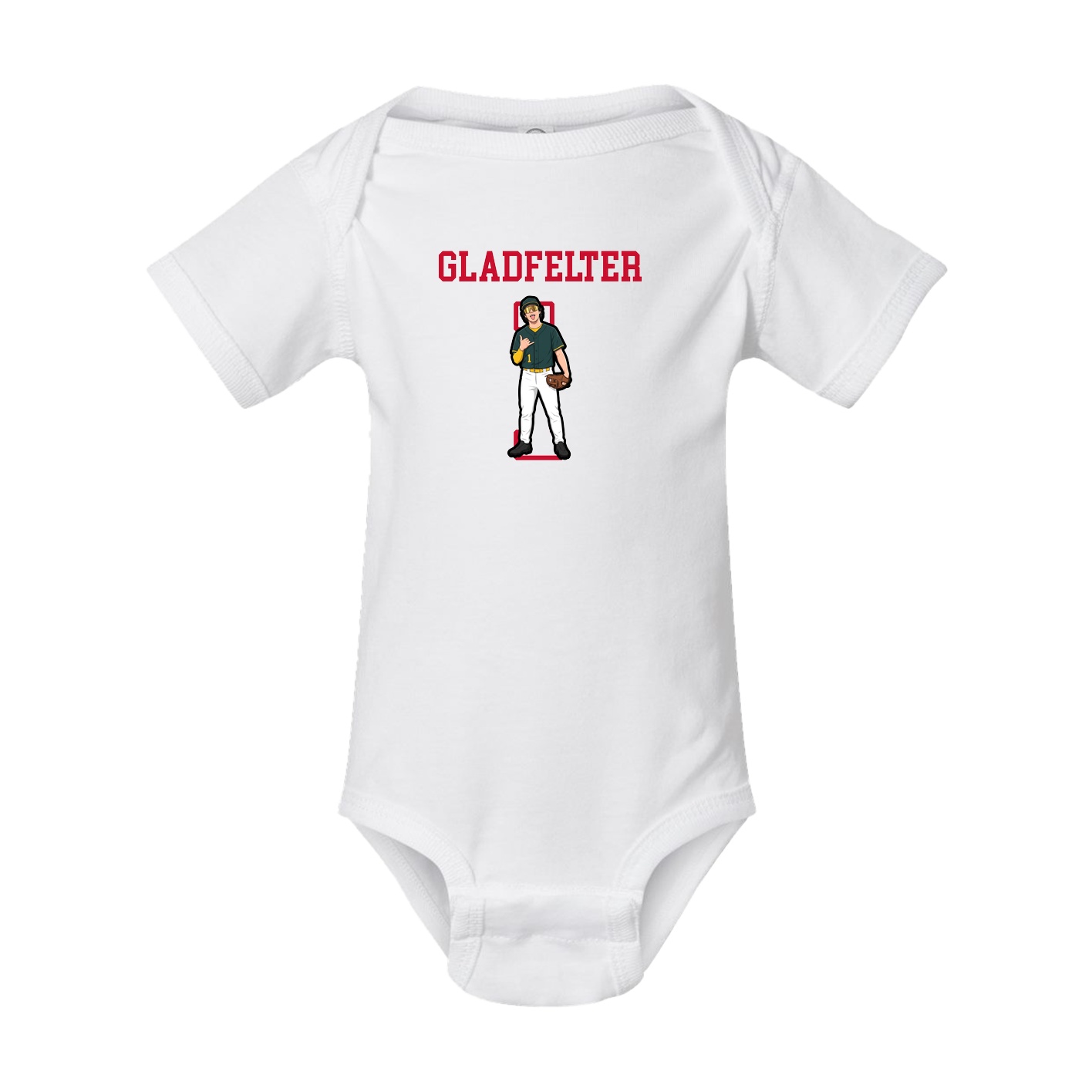 Baby Onesie — Shirsey in White
