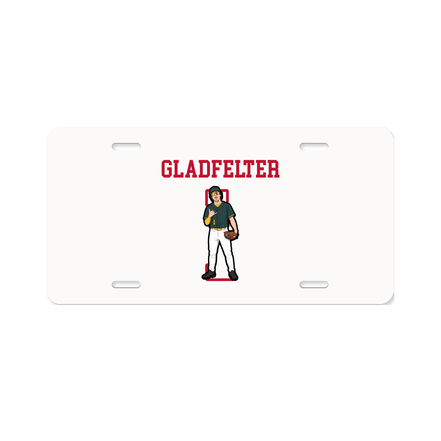 License Plate — Shirsey in Classic